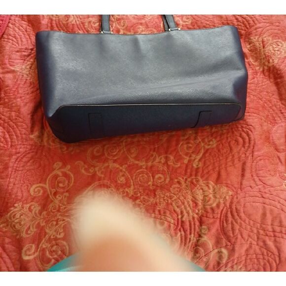 Kate Spade Deep Purple Blue Handbag - Picture 3 of 5